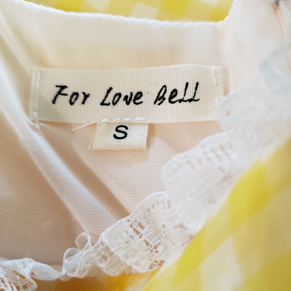 ❗SOLD OUT❗Organza Spaghetti Strap Puff Babydoll Dress - Picture 13 of 16